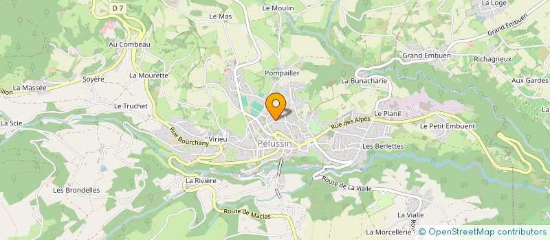 localisation de l'entreprise EXPERTISE ET CONSEILS DU PILAT à PELUSSIN