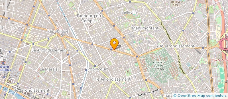 localisation de l'entreprise EXPERTISE ET SOLUTIONS ESCP  PARIS