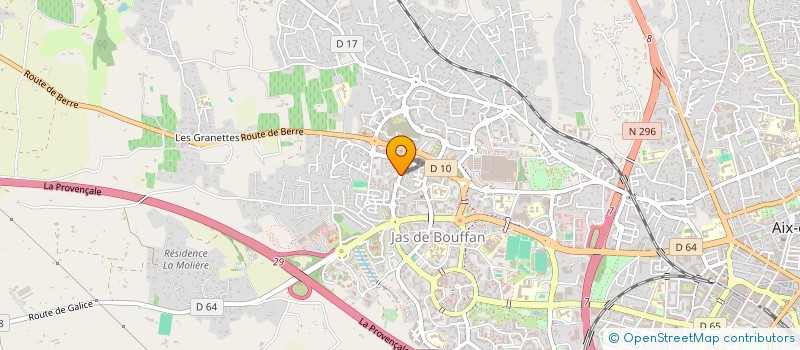 localisation de l'entreprise EXPERTISE FINANCE GESTION à AIX-EN-PROVENCE
