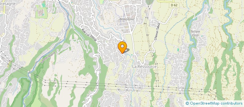 localisation de l'entreprise EXPERTISE FONCIERE REUNIONNAISE  SAINTE-MARIE