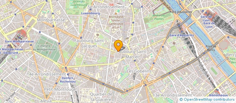 localisation de l'entreprise EXPERTISE FRANCE à PARIS