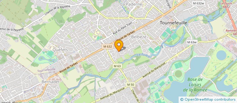 localisation de l'entreprise EXPERTISE FRENOIS à TOURNEFEUILLE