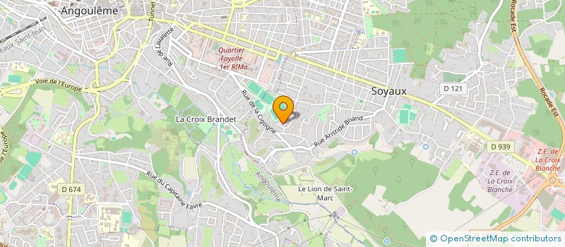 localisation de l'entreprise EXPERTISE GASPAR à SOYAUX