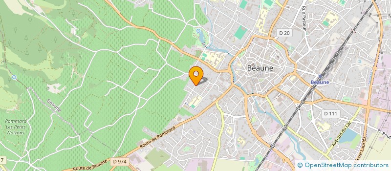 localisation de l'entreprise EXPERTISE HABITAT à BEAUNE