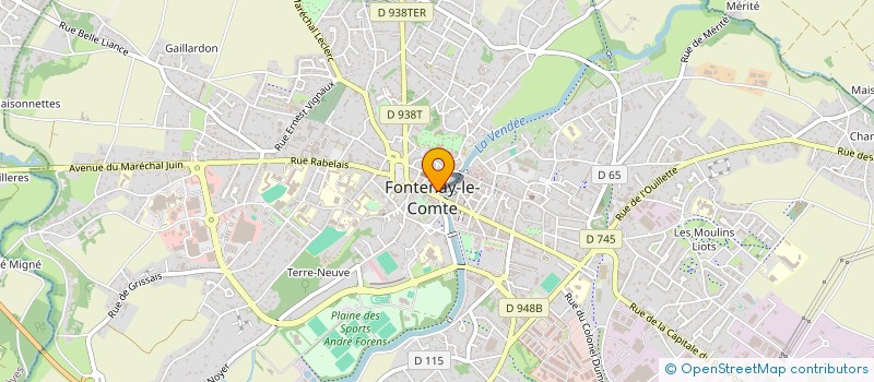 localisation de l'entreprise EXPERTISE IMMO à FONTENAY-LE-COMTE
