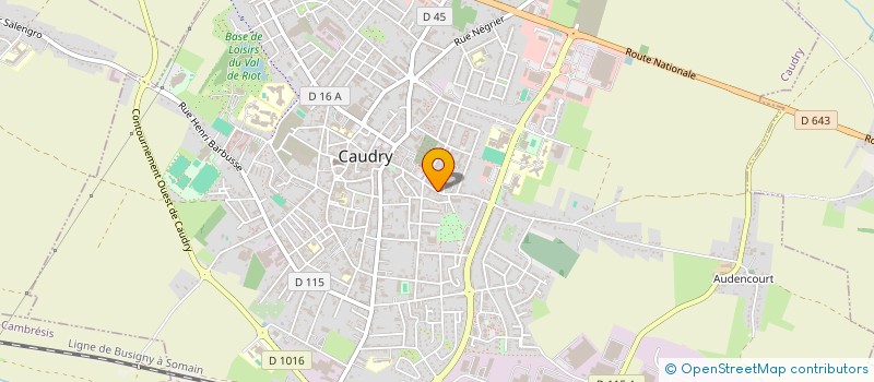 localisation de l'entreprise EXPERTISE MANAGEMENT AUDIT SYSTEME à CAUDRY