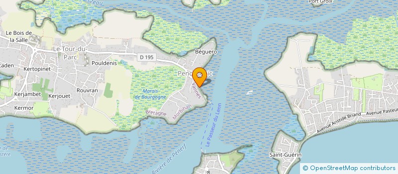 localisation de l'entreprise EXPERTISE MARITIME PLAISANCE  SURZUR