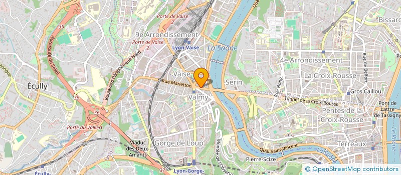 localisation de l'entreprise EXPERTISE MENUISERIES à LYON