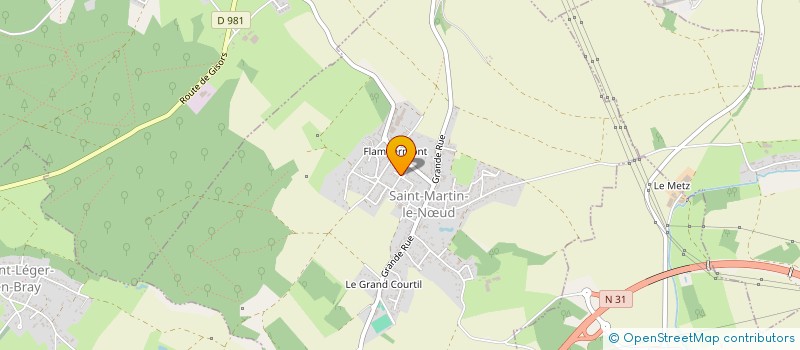 localisation de l'entreprise EXPERTISE METRAGE à SAINT-MARTIN-LE-NŒUD