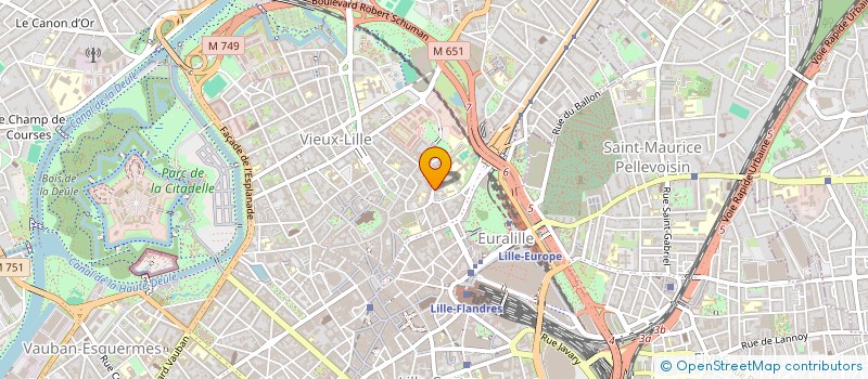 localisation de l'entreprise EXPERTISE MPB à LILLE