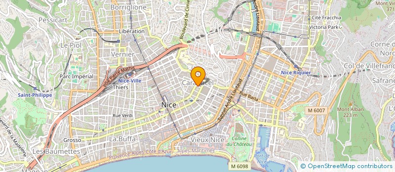 localisation de l'entreprise EXPERTISE PATRIMONIALE à NICE