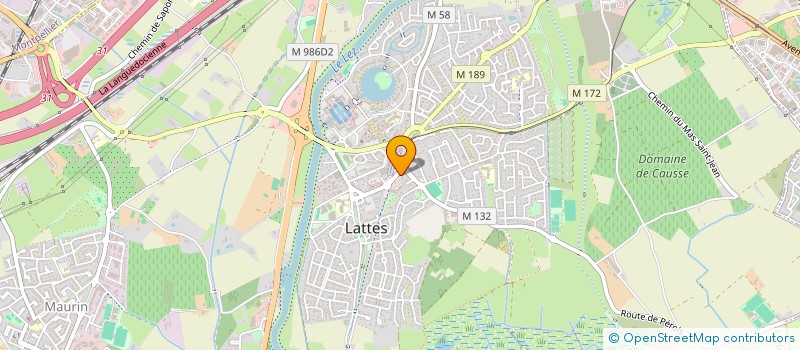 localisation de l'entreprise EXPERTISE PATRIMONIALE CONSEILS & ASSURANCES à LATTES