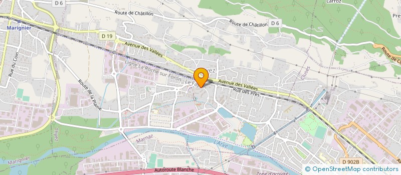 localisation de l'entreprise EXPERTISE VISION à THYEZ