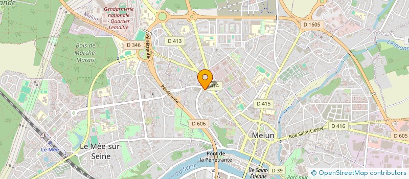localisation de l'entreprise EXPERTISES APPLIQUEES SARL à MELUN