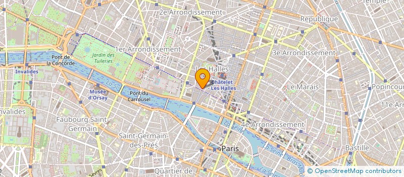 localisation de l'entreprise EXPERTISES CLEMENT PLANET à PARIS