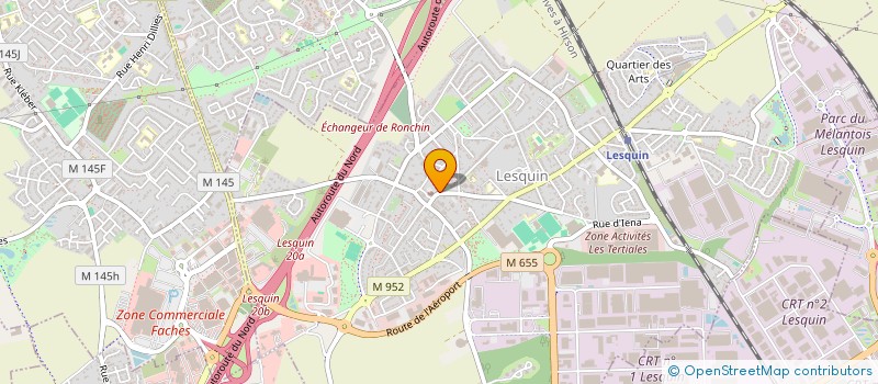 localisation de l'entreprise EXPERTISES DIAGNOSTICS INSPECTIONS DE STRUCTURES  DOUAI