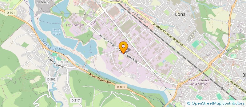 localisation de l'entreprise EXPERTISES DU SUD OUEST à LONS