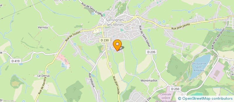 localisation de l'entreprise EXPERTISES ET CONSEILS SINISTRES SASU  SANVIGNES-LES-MINES