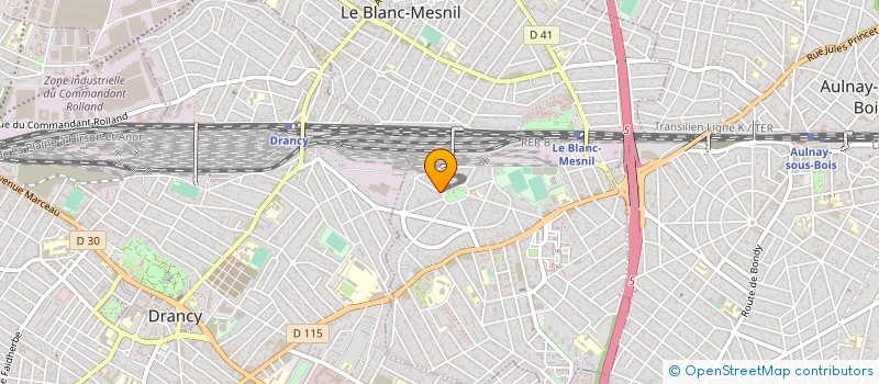 localisation de l'entreprise EXPERTISES ET DIAGNOSTICS IMMOBILIERS CONSEILS à LE BLANC-MESNIL