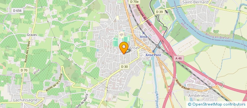 localisation de l'entreprise EXPERTISES ET VALORISATIONS  ANSE