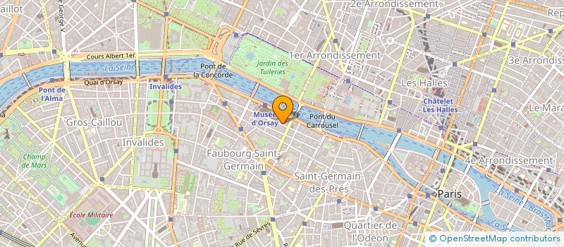 localisation de l'entreprise EXPERTISES IMMOBILIERES & ASSOCIES à PARIS