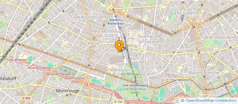 localisation de l'entreprise EXPERTISES OBESITES  PARIS