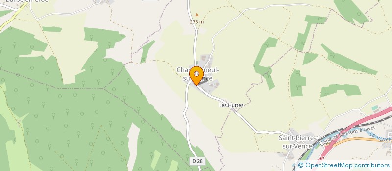 localisation de l'entreprise EXPERTISES TECH IMMOB CHAMP-ARDENNE à CHAMPIGNEUL-SUR-VENCE