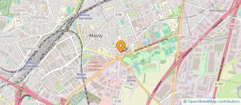 localisation de l'entreprise EXPERTISETECH  MASSY
