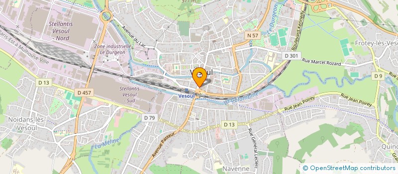 localisation de l'entreprise EXPERTISS'IMMO  VESOUL