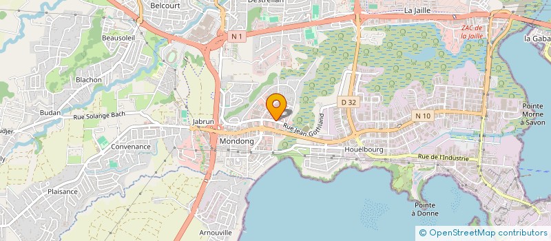 localisation de l'entreprise EXPERTISSIMMO  BAIE-MAHAULT