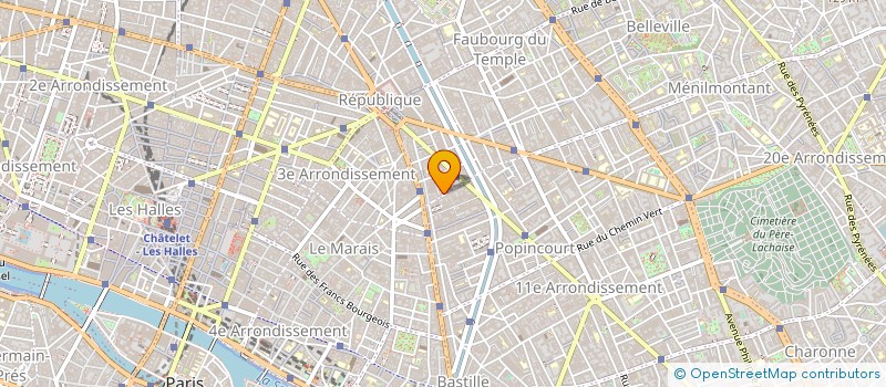 localisation de l'entreprise EXPERTIVE  PARIS