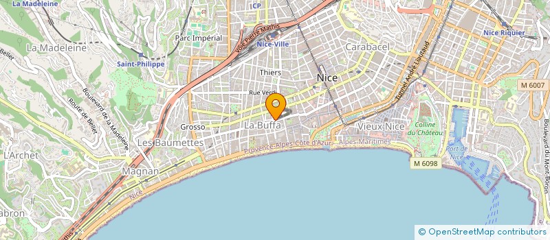 localisation de l'entreprise EXPERTIZ FORMATION  NICE