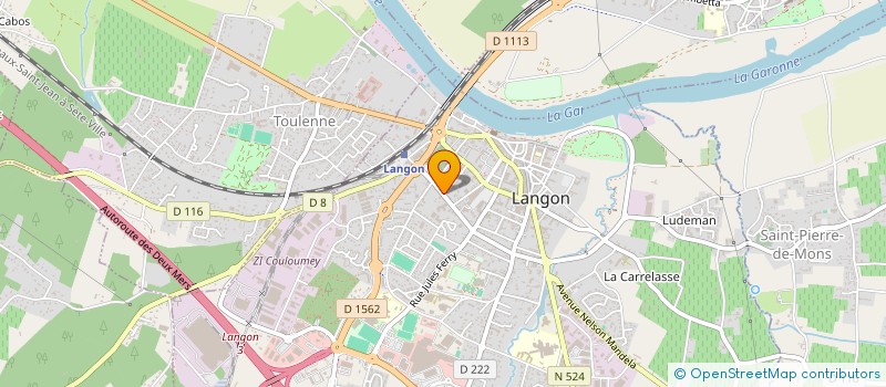 localisation de l'entreprise EXPERTPLUS  LANGON