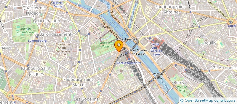 localisation de l'entreprise EXPERTRANS à PARIS