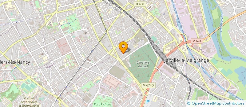 localisation de l'entreprise EXPERTS ARBITRES MEDIATEURS  VANDUVRE-LES-NANCY