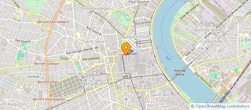 localisation de l'entreprise EXPERTS ASSOCIES  BORDEAUX