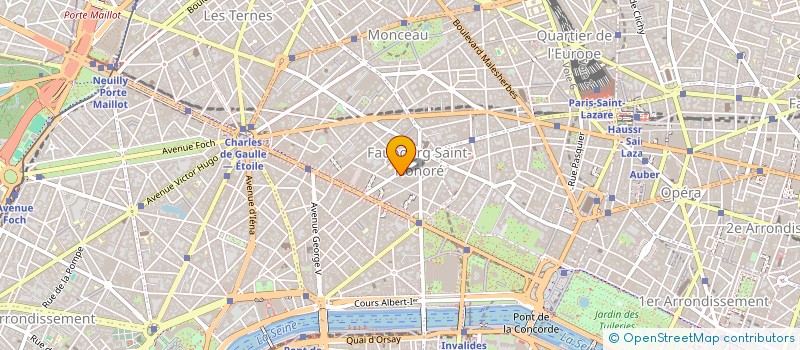 localisation de l'entreprise EXPERTS ASSOCIES SOCIETE D'EXPERTISE COMPTABLE  PARIS