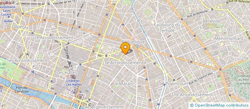 localisation de l'entreprise EXPERTS C à PARIS