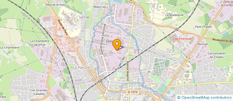 localisation de l'entreprise EXPERTS CONSEILS ASSOCIES à BOURG-EN-BRESSE