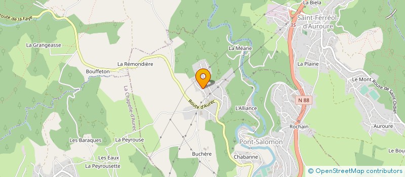 localisation de l'entreprise EXPERTS-DEMENAGEURS  PONT-SALOMON