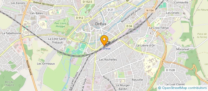 localisation de l'entreprise EXPERTS DEVELOPPEMENT AUDIT à DREUX