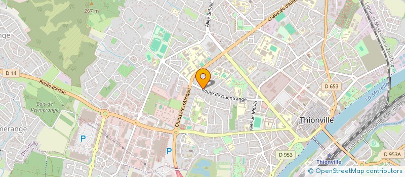 localisation de l'entreprise EXPERTS DIAGNOSTIC  THIONVILLE