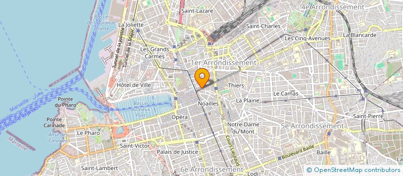 localisation de l'entreprise EXPERTS EN COMMUNICATION FRANCE à MARSEILLE