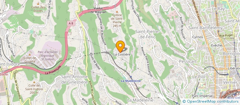 localisation de l'entreprise EXPERTS ET COMPAGNIE à NICE