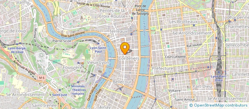 localisation de l'entreprise EXPERTS FRANCAIS DE METAUX PRECIEUX  VILLEURBANNE