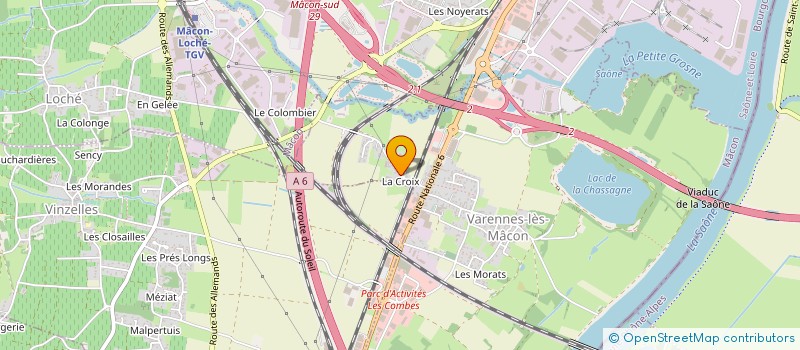 localisation de l'entreprise EXPERTS MAINTENANCE INDUSTRIELLE ET ORGANISATION TECHNIQUE à VARENNES-LES-MACON