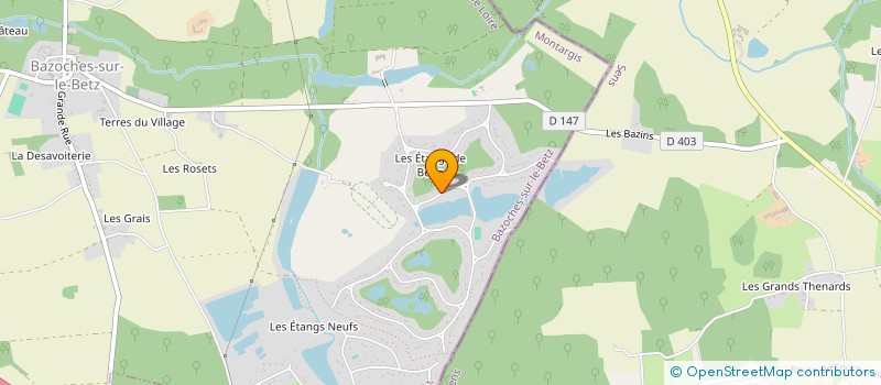 localisation de l'entreprise EXPERTS PAIE ET CONSULTING à BAZOCHES-SUR-LE-BETZ
