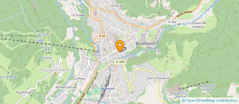 localisation de l'entreprise EXPERTS PLUS IMMOBILIERS à BRIANCON