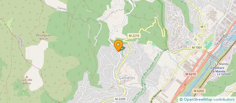 localisation de l'entreprise EXPERTS PRESTIGE BATIMENT à CAGNES-SUR-MER