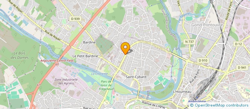localisation de l'entreprise EXPERTS PROTECTION à ANGOULEME